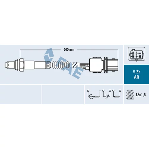 Lambda sonda FAE 75137