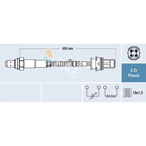 Lambda sonda FAE 77249