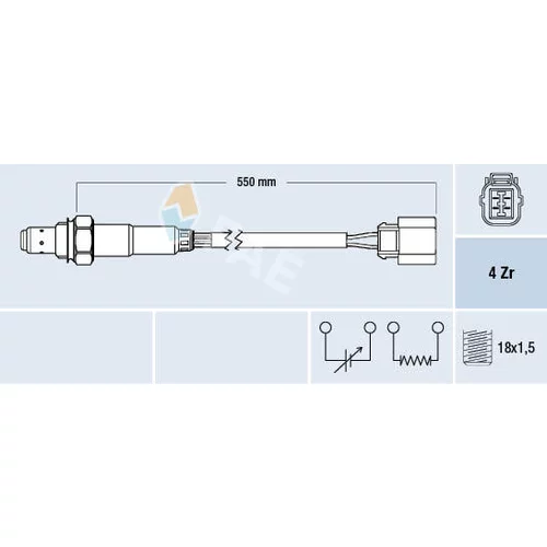 Lambda sonda FAE 77473