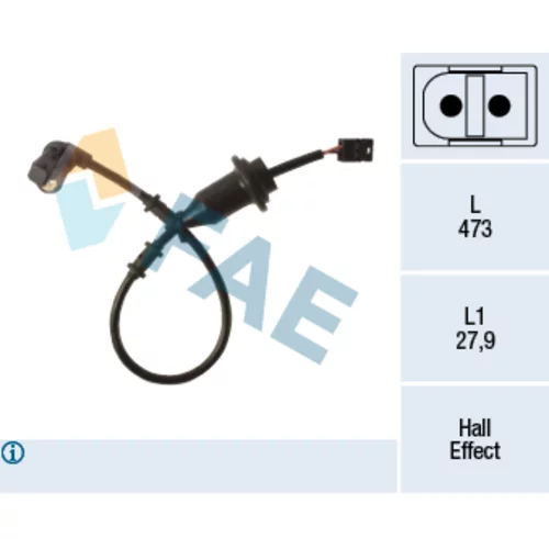 Snímač počtu otáčok kolesa FAE 78490