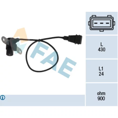Snímač impulzov kľukového hriadeľa FAE 79032
