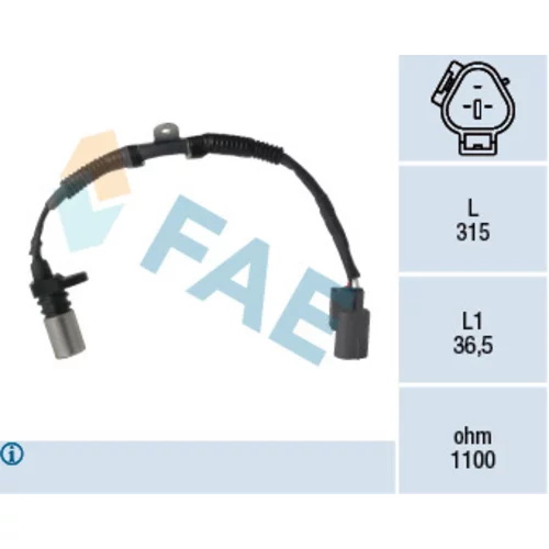 Snímač impulzov kľukového hriadeľa FAE 79299