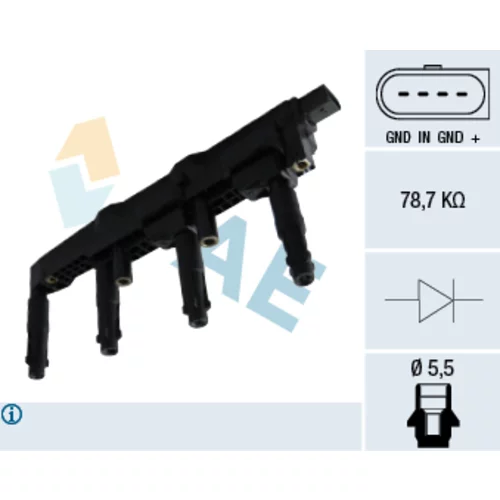 Zapaľovacia cievka FAE 80325