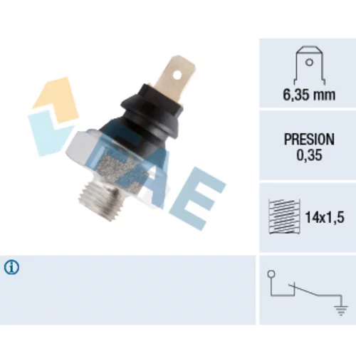 Olejový tlakový spínač FAE 11410