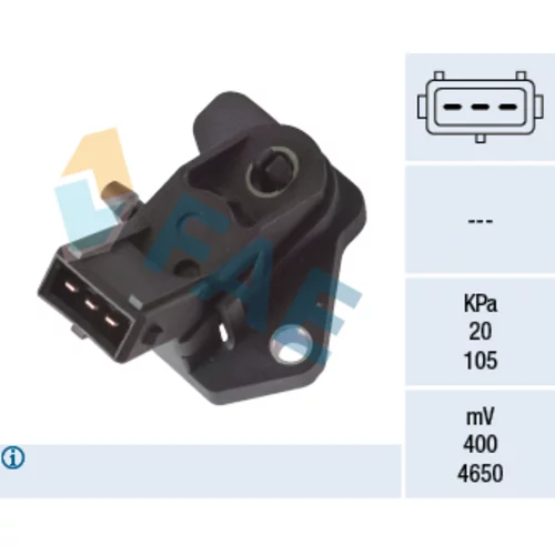 Snímač tlaku v sacom potrubí FAE 15014