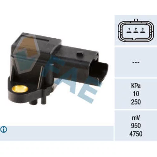 Snímač tlaku v sacom potrubí FAE 15017