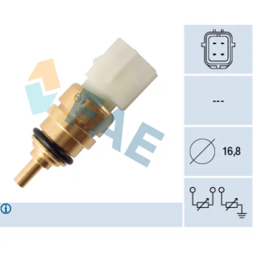 Snímač teploty chladiacej kvapaliny FAE 33357