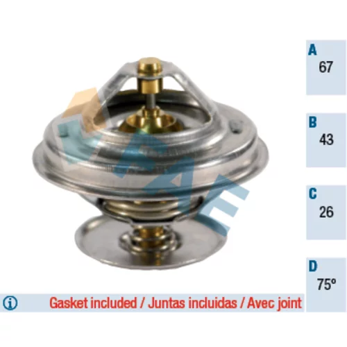 Termostat chladenia 5300275 /FAE/