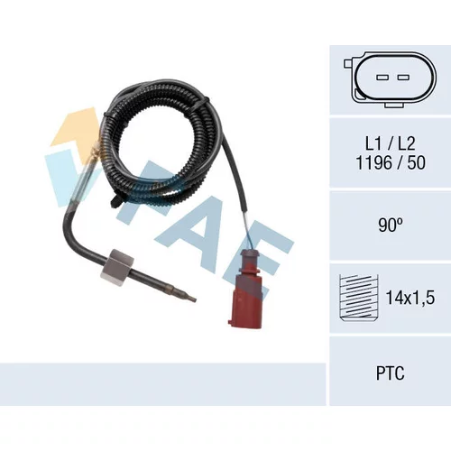Snímač teploty výfukových plynov FAE 68062