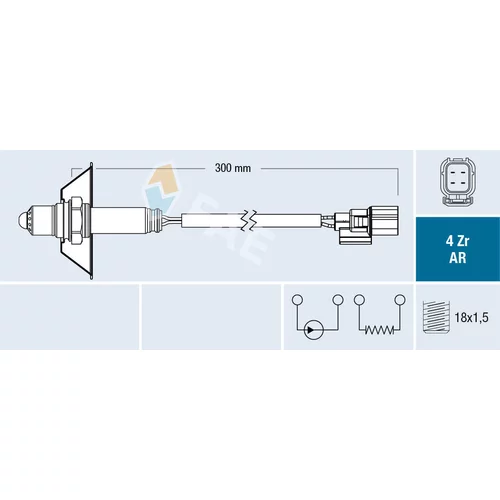 Lambda sonda FAE 75608