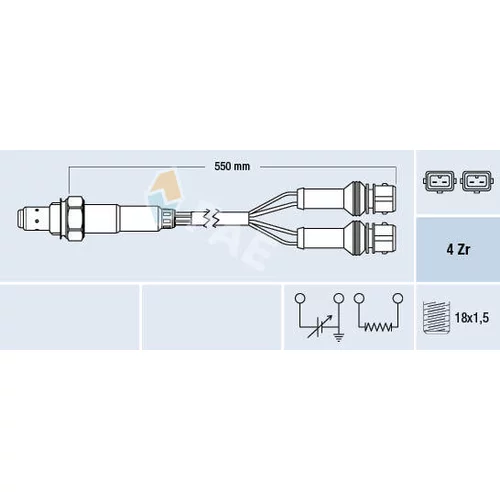 Lambda sonda FAE 77126