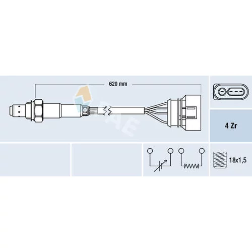 Lambda sonda FAE 77131