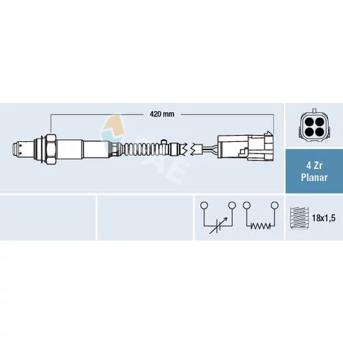 Lambda sonda FAE 77429