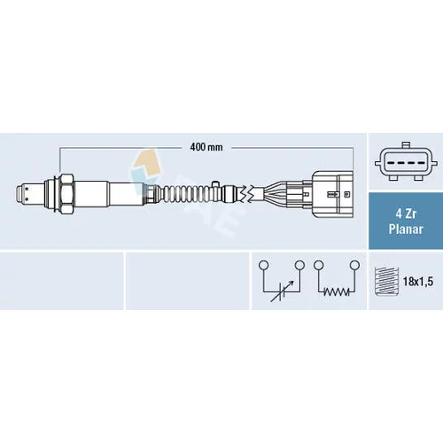 Lambda sonda FAE 77506