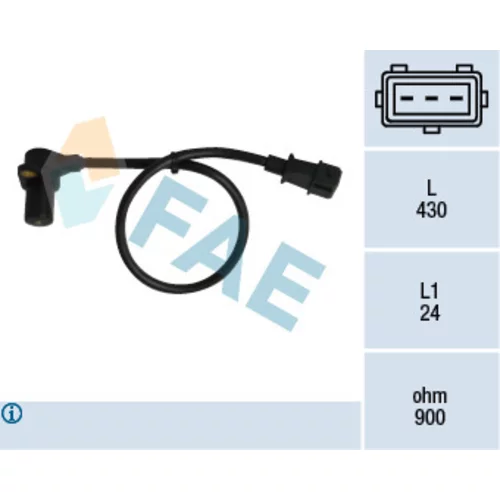 Snímač impulzov kľukového hriadeľa FAE 79054