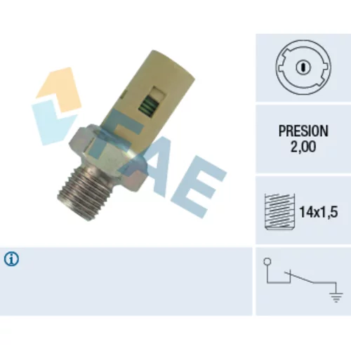 Olejový tlakový spínač FAE 12360
