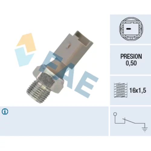 Olejový tlakový spínač FAE 12640