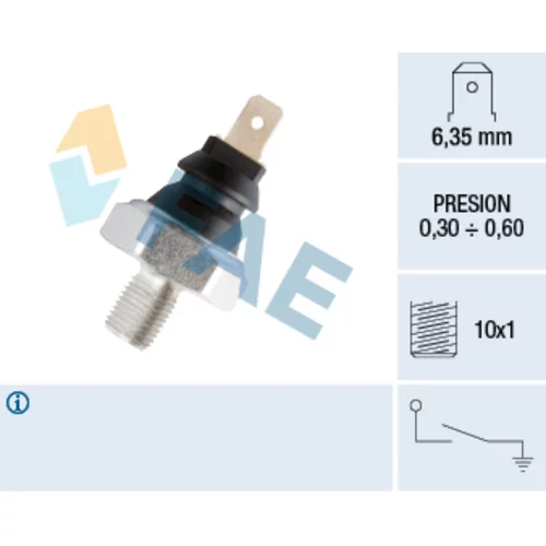 Olejový tlakový spínač FAE 12970