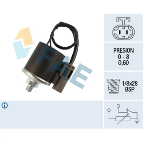 Snímač tlaku oleja FAE 14130