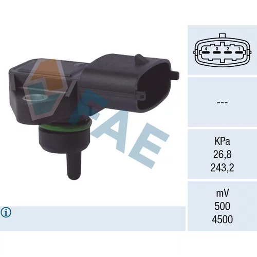 Snímač tlaku v sacom potrubí FAE 15124