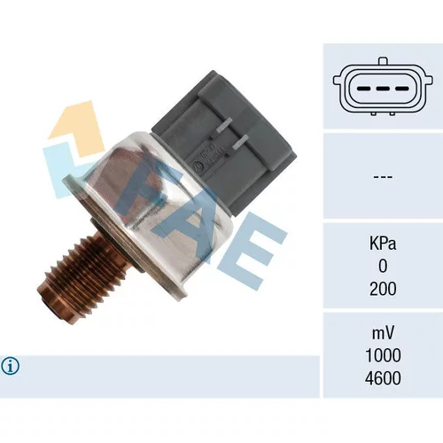 Senzor tlaku paliva FAE 15606