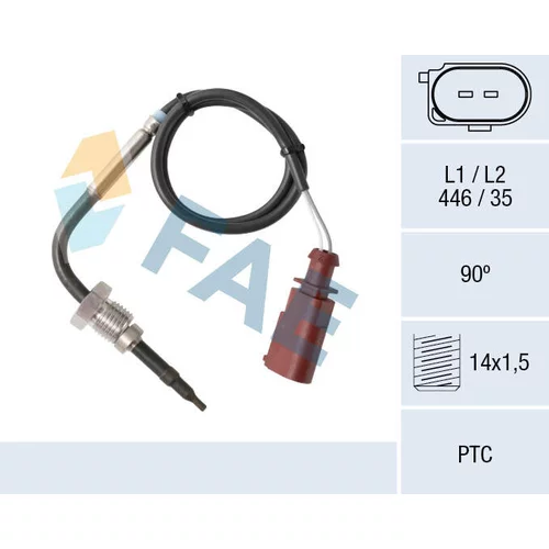 Snímač teploty výfukových plynov FAE 68011