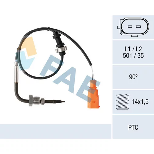 Snímač teploty výfukových plynov FAE 68024