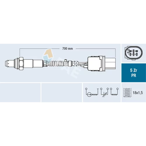 Lambda sonda FAE 75122