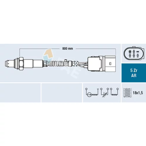 Lambda sonda FAE 75357