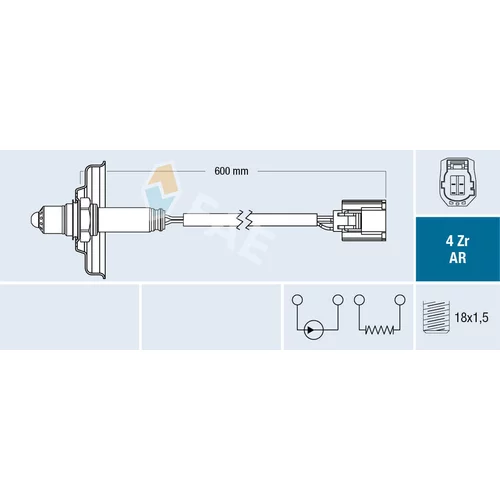 Lambda sonda FAE 75636