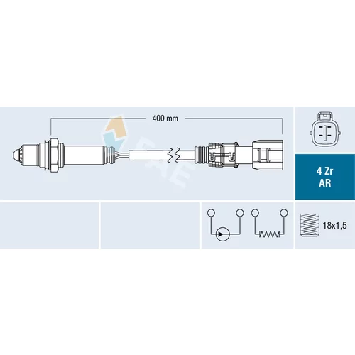 Lambda sonda FAE 75639