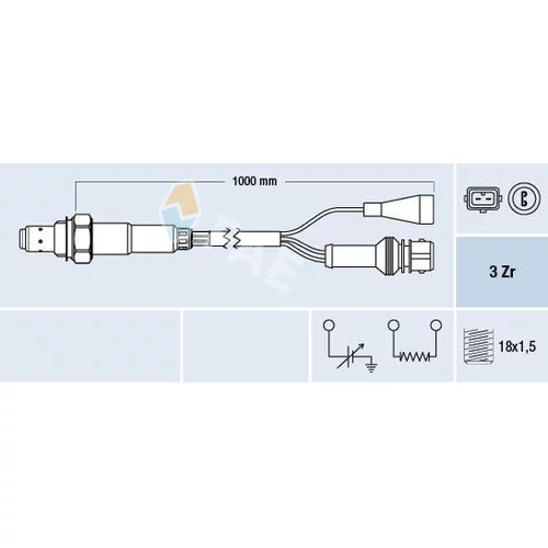 Lambda sonda FAE 77107