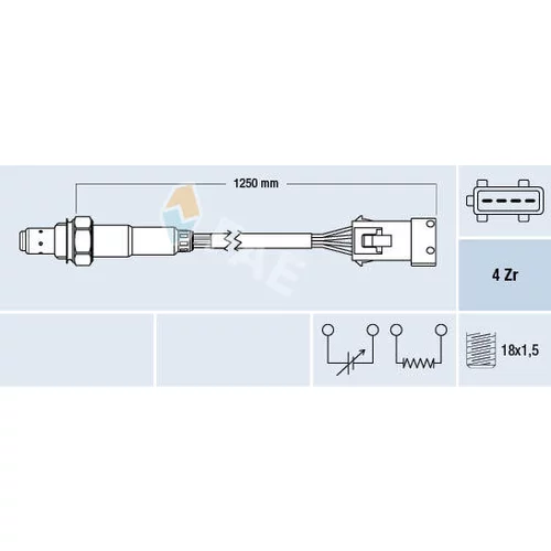 Lambda sonda FAE 77434