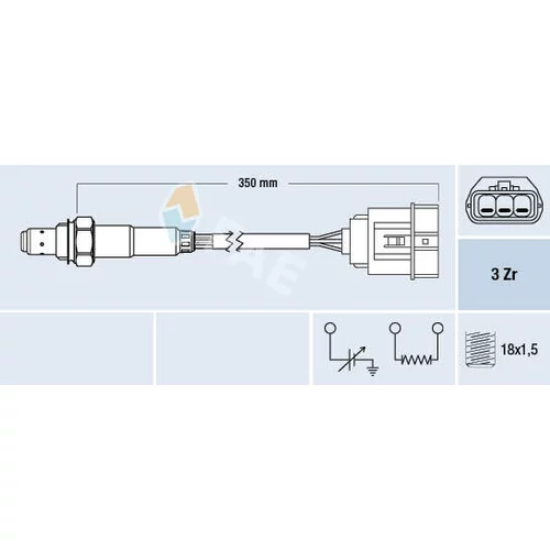 Lambda sonda FAE 77472