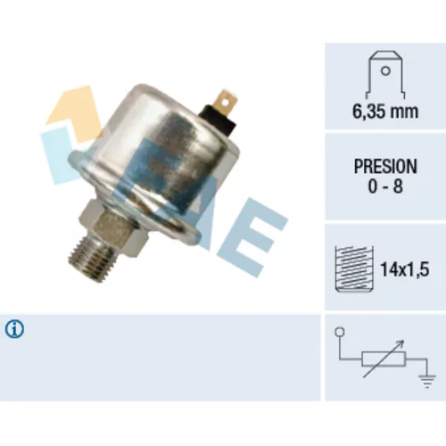 Snímač tlaku oleja FAE 14530