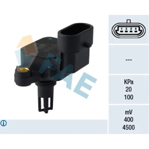 Snímač tlaku v sacom potrubí FAE 15071