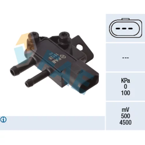 Snímač tlaku výfukových plynov FAE 16128