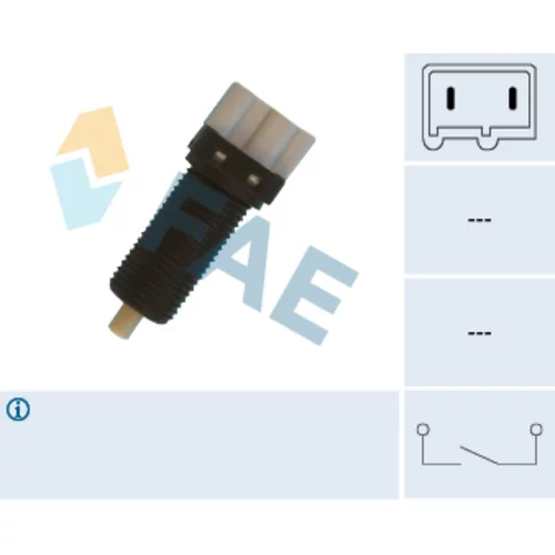 Spínač ovládania spojky (pre tempomat) FAE 24870