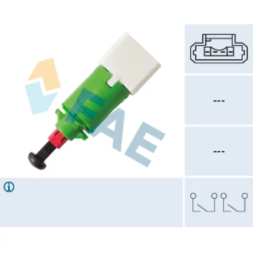 Spínač ovládania spojky (pre tempomat) FAE 24894