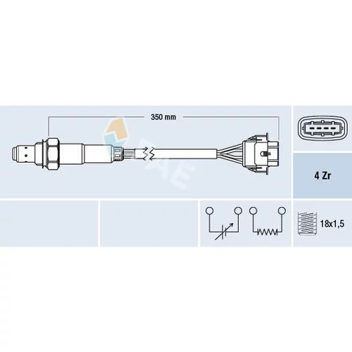 Lambda sonda FAE 77155