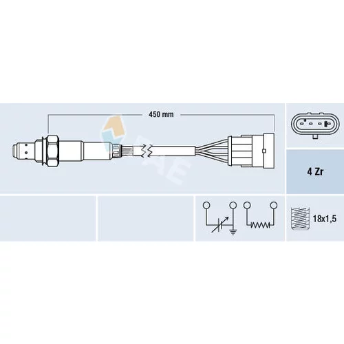 Lambda sonda FAE 77159