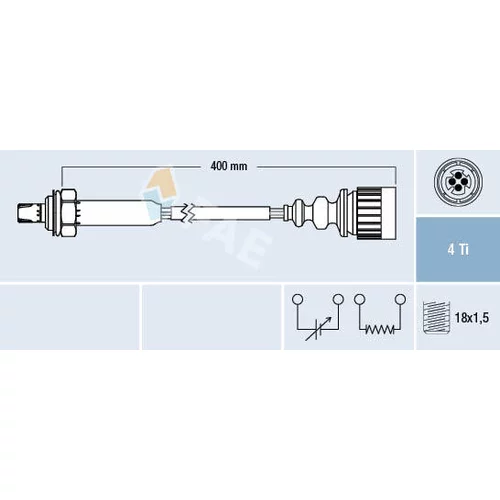 Lambda sonda FAE 77187