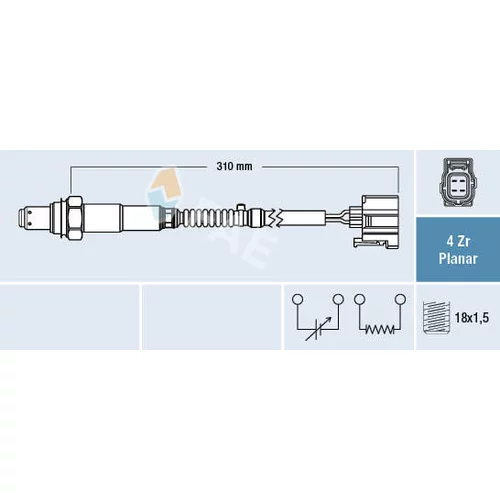 Lambda sonda FAE 77427