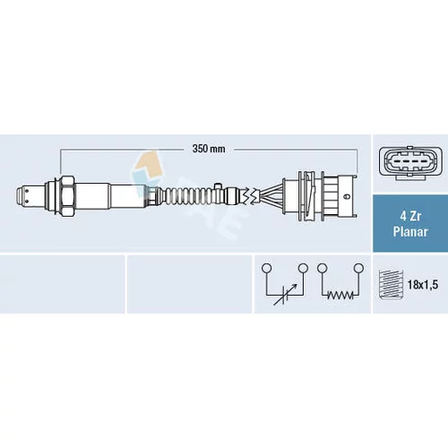 Lambda sonda FAE 77498