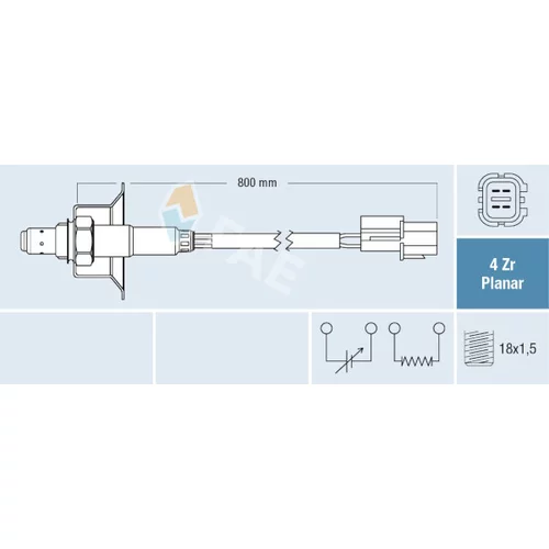 Lambda sonda FAE 77765