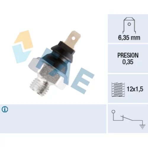 Olejový tlakový spínač FAE 11200