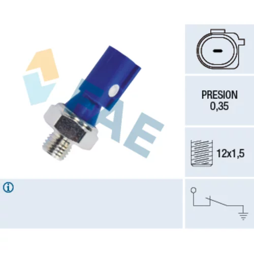 Olejový tlakový spínač FAE 12841