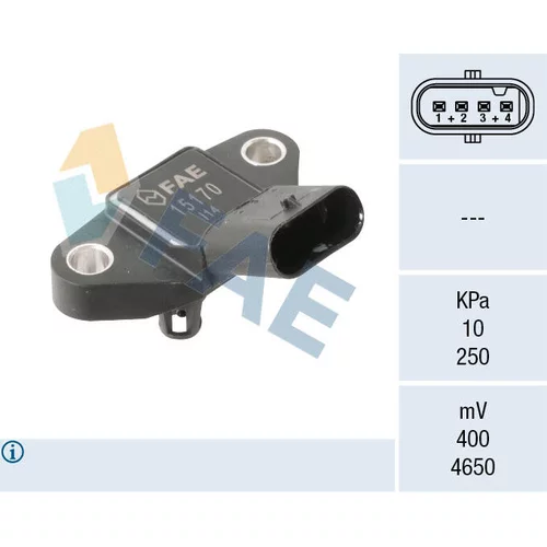 Snímač plniaceho tlaku FAE 15170