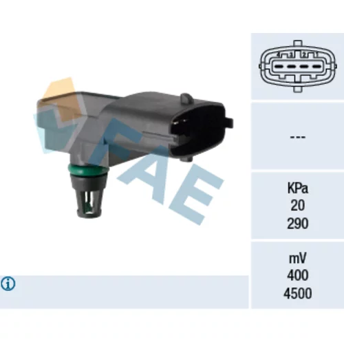 Snímač tlaku v sacom potrubí FAE 15181