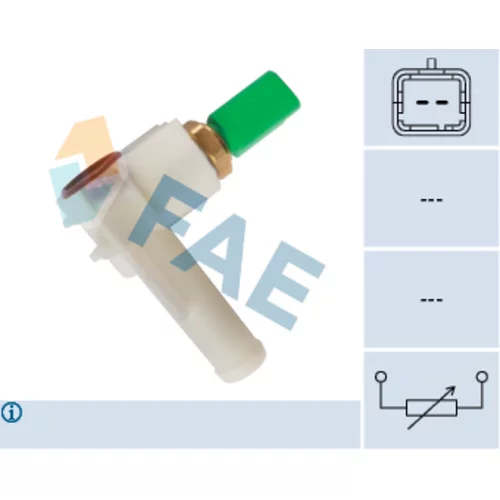 Snímač teploty chladiacej kvapaliny FAE 33701